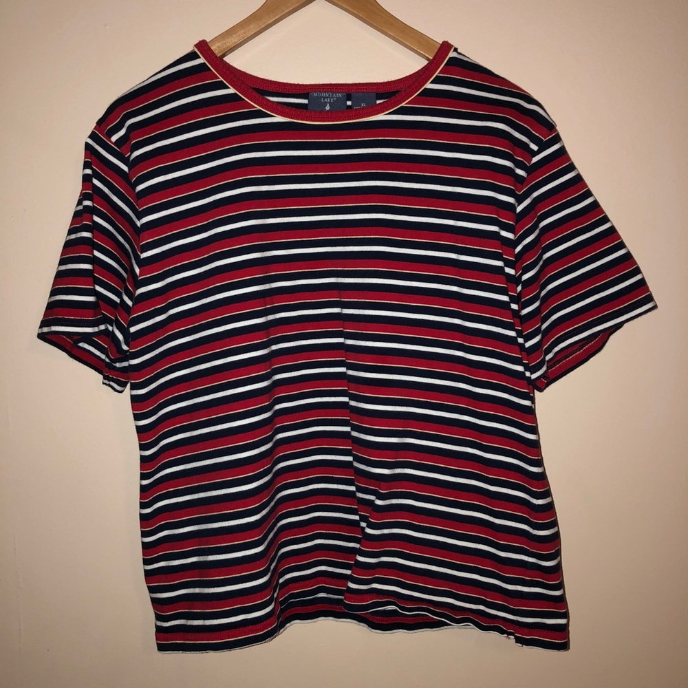 Retro Mountain Lake top ❤️